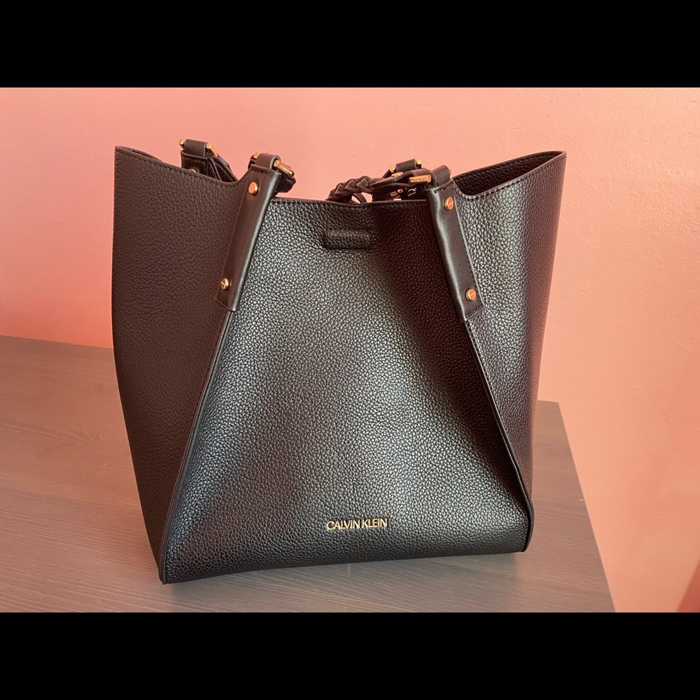 Calvin Klein small shelly tote